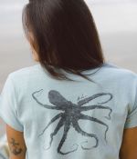 Camiseta Feminina Polvo | Azul Piscina