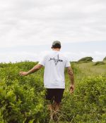Camiseta UV Flying Fish | Branca