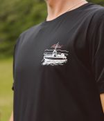 Camiseta UV Badejo Saltão | Preta