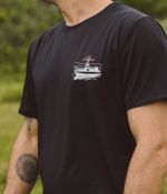 Camiseta UV Badejo Saltão | Preta