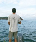 Camiseta UV Sailfish | Off White