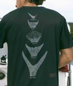 Camiseta UV Rabos | Preta