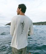 Camiseta UV Manga Longa Sailfish | Off White