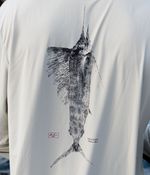 Camiseta UV Manga Longa Sailfish | Off White
