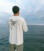 Camiseta UV Manga Longa Polvo | Off White