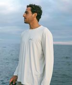 Camiseta UV Manga Longa Polvo | Off White