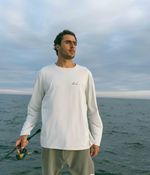 Camiseta UV Manga Longa Polvo | Off White