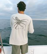 Camiseta UV Manga Longa Polvo | Off White