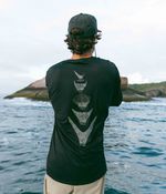 Camiseta UV Manga Longa Rabos | Preta