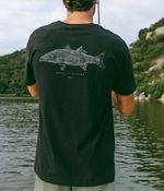 Camiseta Robalo Flecha | Preta