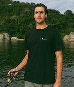 Camiseta Robalo Flecha | Preta