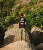 Camiseta Peixes | Preta