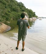 Camiseta Blackfin Tuna | Chumbo