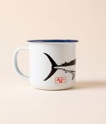 Caneca Esmaltada Aukai | Marlin Azul