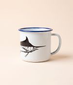 Caneca Esmaltada Aukai | Marlin Azul