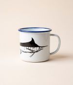 Caneca Esmaltada Aukai | Marlin Azul