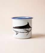 Caneca Esmaltada Aukai | Marlin Azul