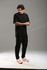Cotton T-shirt Over Jersey Pocket Basic