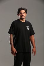 Cotton T-shirt Over Classic - Coffe Ride