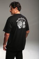 Cotton T-shirt Over Classic - Coffe Ride