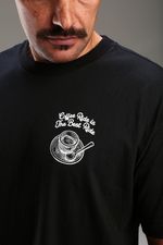 Cotton T-shirt Over Classic - Coffe Ride