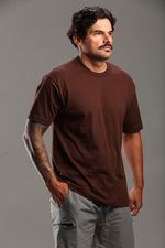 Cotton T-shirt Over Classic Basic