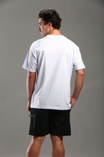 Cotton T-shirt Over Classic Basic