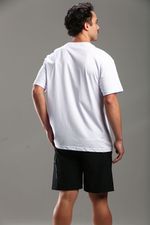 Cotton T-shirt Over Classic Basic