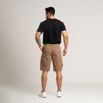 Bermuda Masculina Cargo Caqui