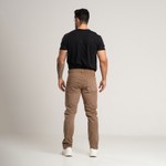 Calça Masculina Skinny Collor Caqui