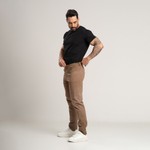 Calça Masculina Skinny Collor Caqui