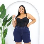 Bermuda Meia Coxa Jeans