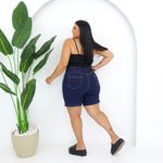 Bermuda Meia Coxa Jeans