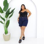 Bermuda Meia Coxa Jeans