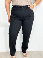 Calça Feminina Reta Preta