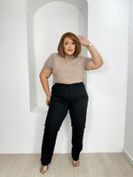 Calça Feminina Reta Preta