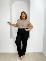 Calça Feminina Reta Preta
