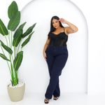 Calça Feminina Reta estilo Wide Leg