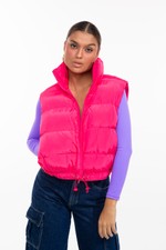 Colete Puffer Pink