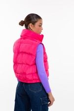 Colete Puffer Pink