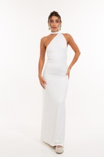 Vestido Serena Argola Branco