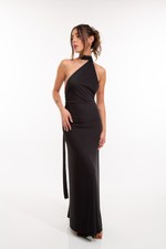 Vestido Serena Argola Preto