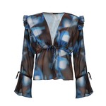 Blusa Arianna Blue Lake