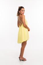 Vestido Curto Francesca Amarelo