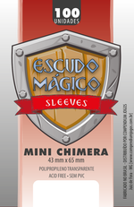 Sleeves Escudo Mágico - MINI CHIMERA - 100u  - 43 mm X 65 mm