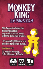 Monkey King - Inglês - Expansão para o jogo Night Parade A Hundred of Yokai