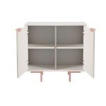 Buffet Aparador Bronze Babus com 2 Portas - Branco