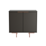 Buffet Aparador Bronze Babus com 2 Portas - Grafite