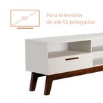 Rack para TV até 55 Polegadas 1 porta Lín - Branco