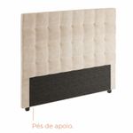 Cabeceira Para Cama Box Nala Babus Casal - Linho Bege